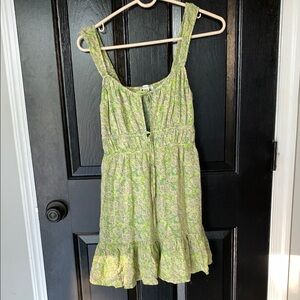 Floral Green Sundress